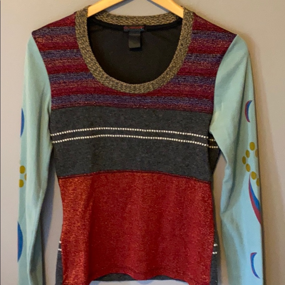 Custo Barcelona top- unique multi material